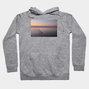 Evening mood on the beach / Swiss Artwork Photography Hoodie